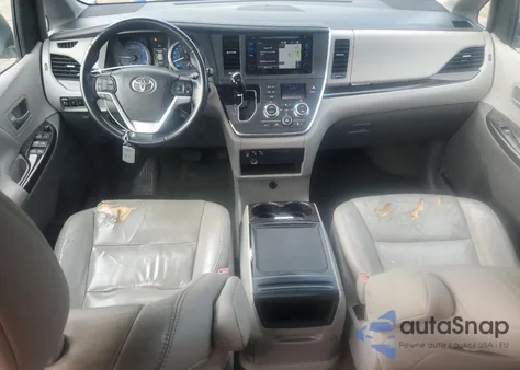 2015 Toyota Sienna Xle z USA, uszkodzony, nr VIN 5TDDK3DC1FS119201